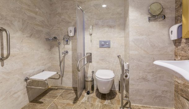 Modern Bathroom luxury Design and Toilet for people with disabilities